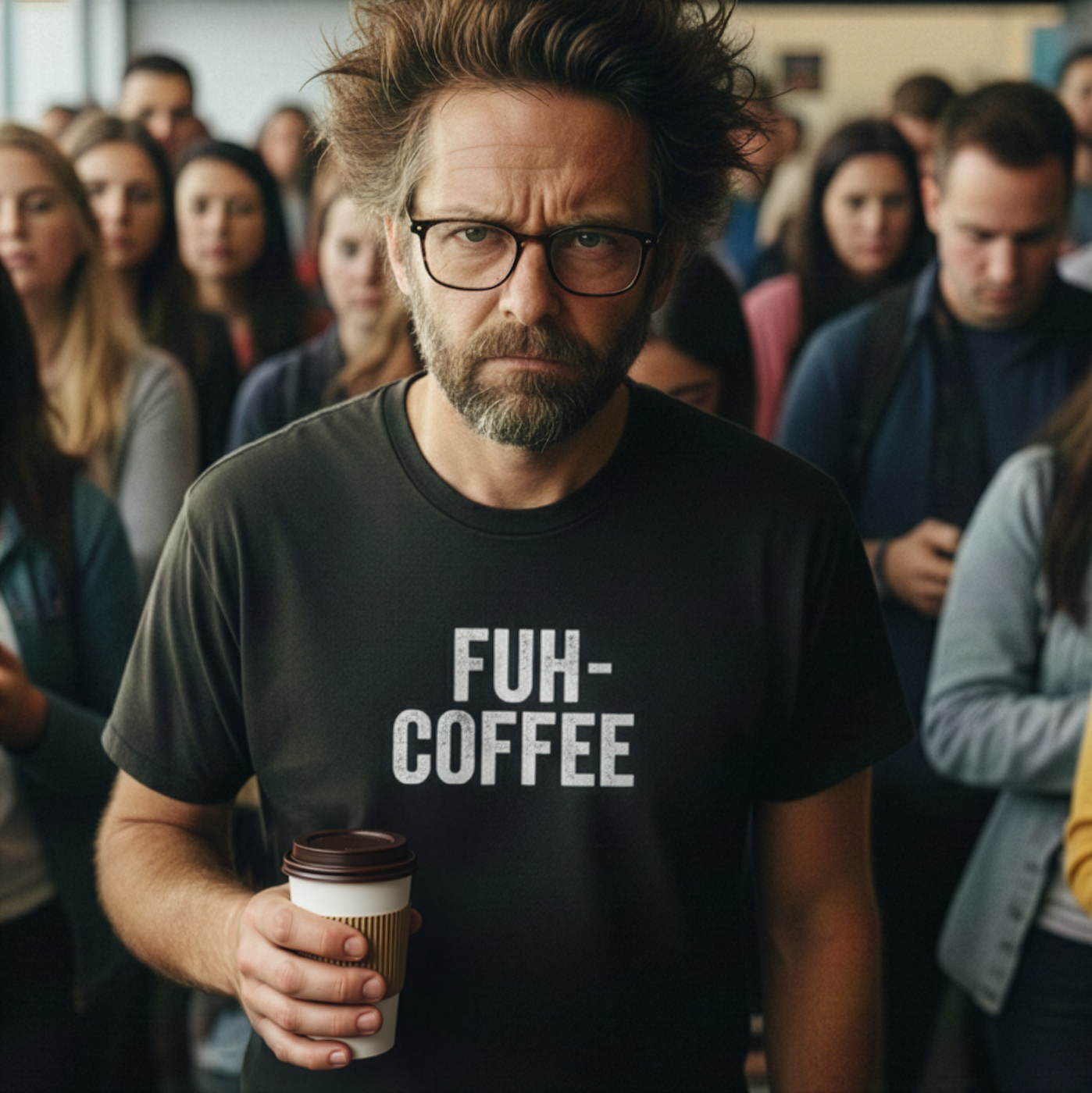 FUH-COFFEE - T-Shirt - Black