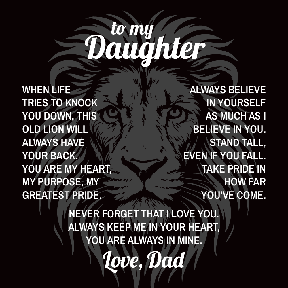Lion's Stance - To My Daughter - Forever Love