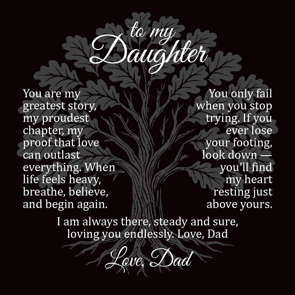 My Greatest Story - To My Daughter - Forever Love