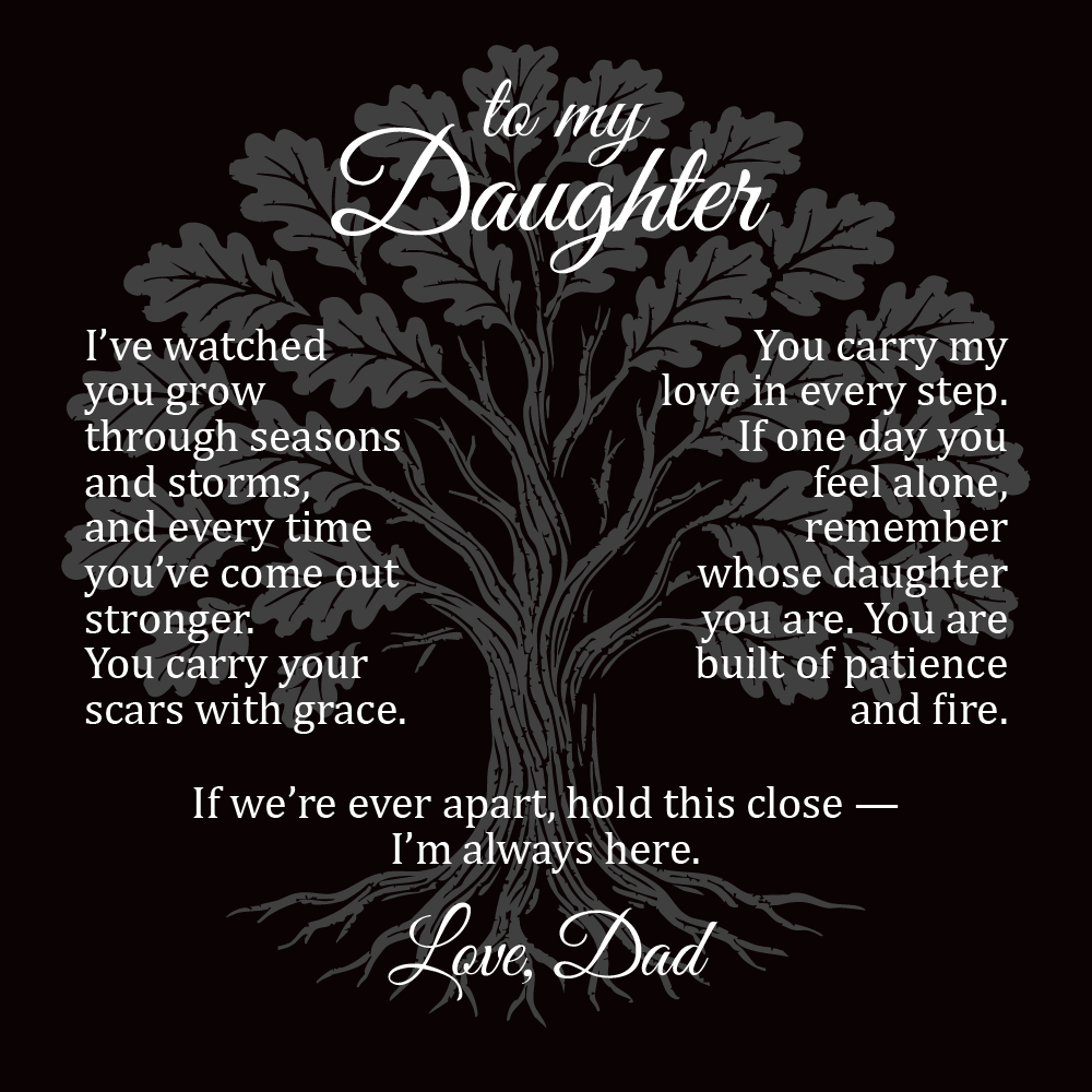 Seasons & Storms - To My Daughter - Forever Love