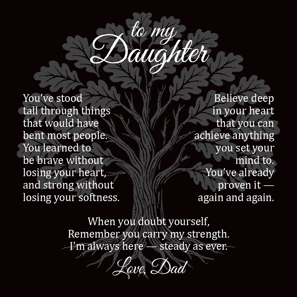 Steady Oak - To My Daughter - Forever Love