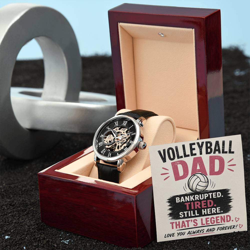 Volleyball Dad Openwork Watch – Bankrupt