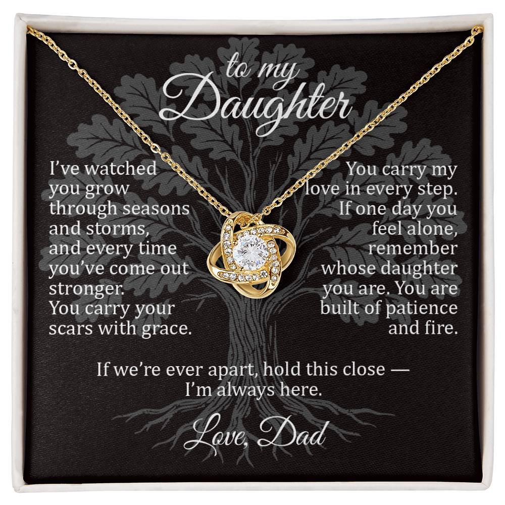 Seasons & Storms - To My Daughter - Love Knot