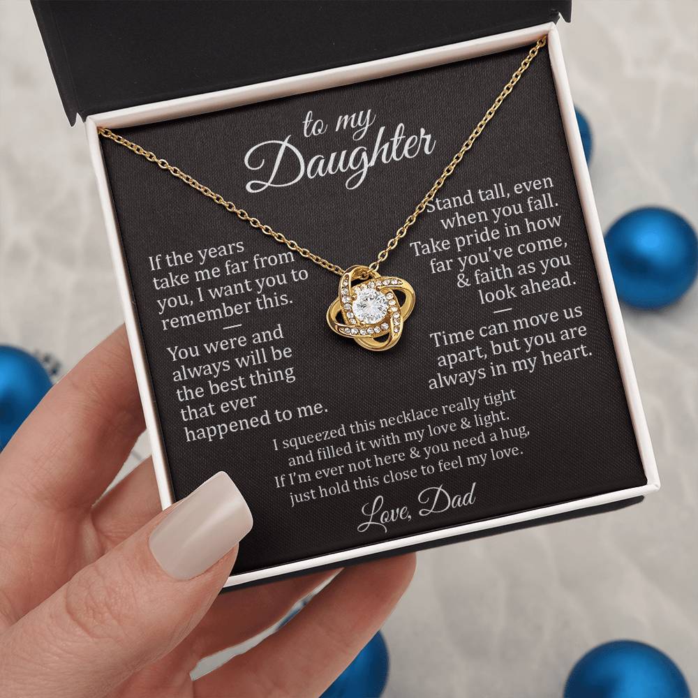 Never Forget II - To My Daughter - Love Knot