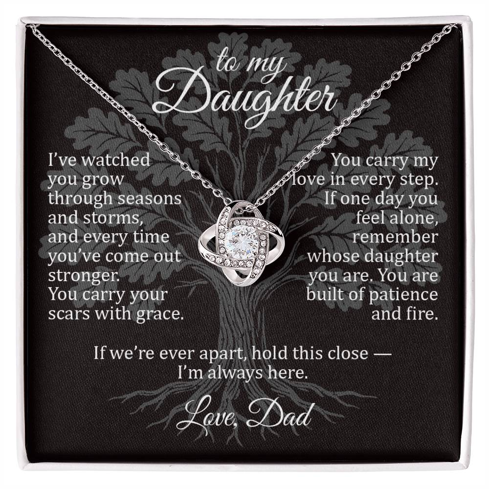 Seasons & Storms - To My Daughter - Love Knot