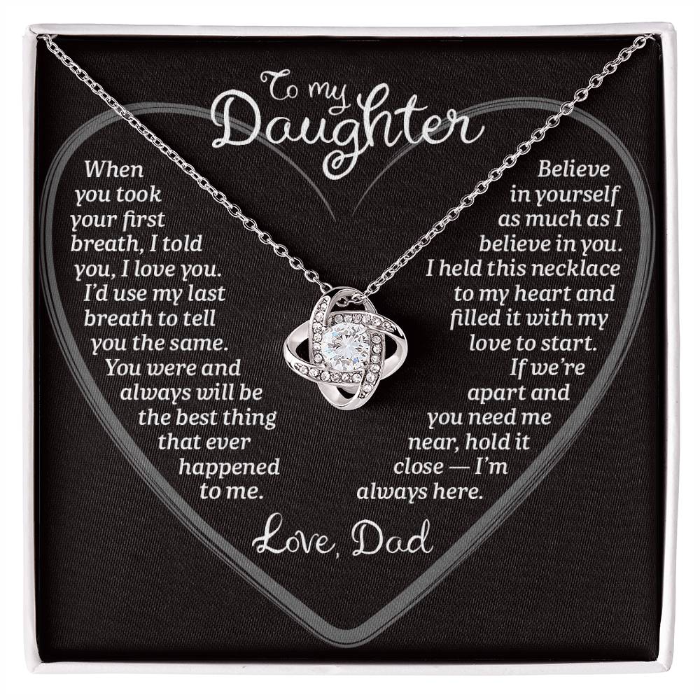 First Breath - To My Daughter - Forever Love