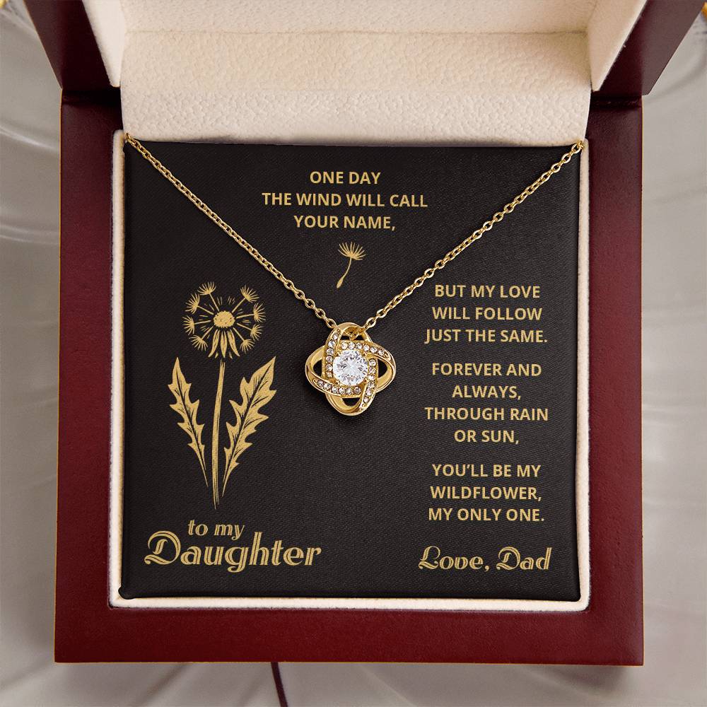 My Wildflower 4 - To My Daughter - Love Knot