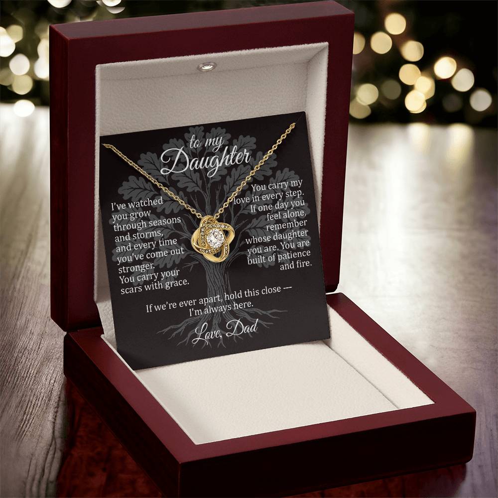 Seasons & Storms - To My Daughter - Love Knot