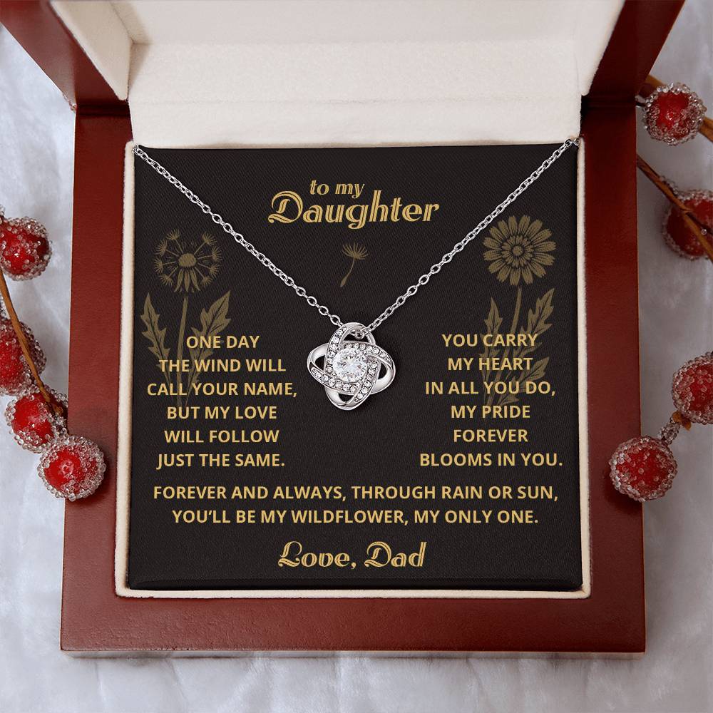 My Wildflower 3 - To My Daughter - Love Knot