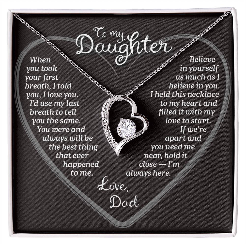 First Breath - To My Daughter - Love Knot