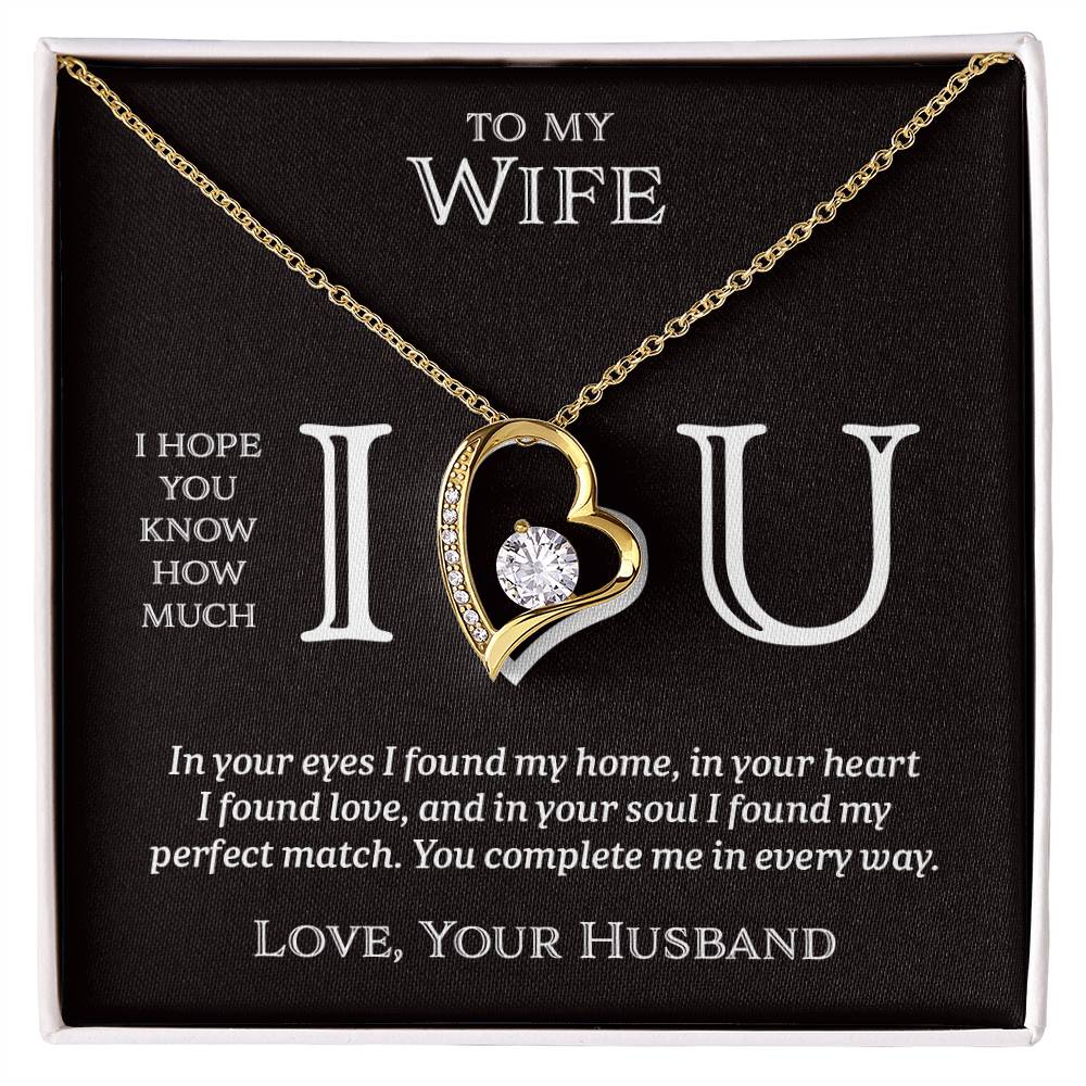I Heart U Complete - To My Wife - Forever Love