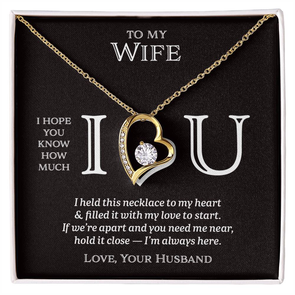 I Heart U Close - To My Wife - Forever Love