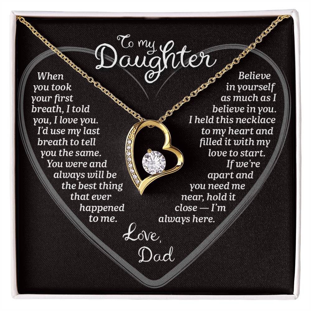 First Breath - To My Daughter - Love Knot