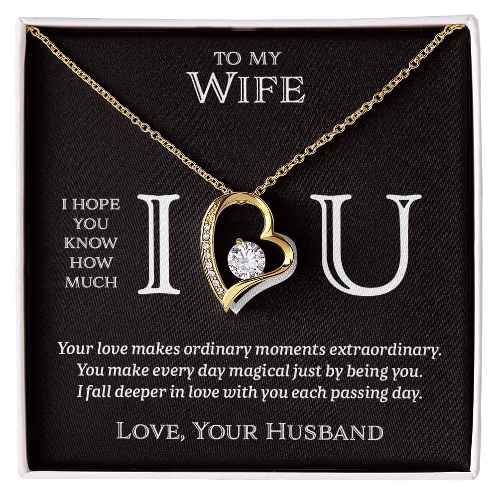 I Heart U Magical - To My Wife - Forever Love