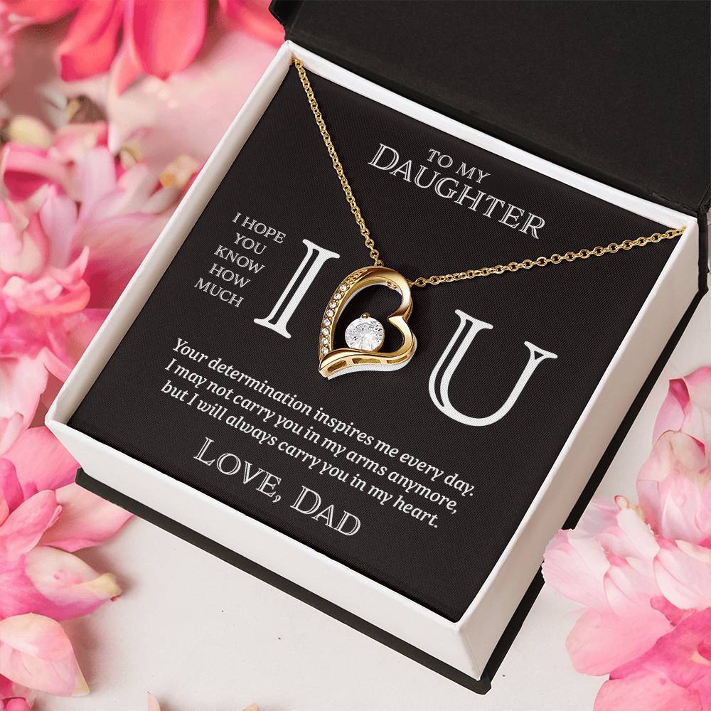 I Heart U Inspire - To My Daughter - Forever Love