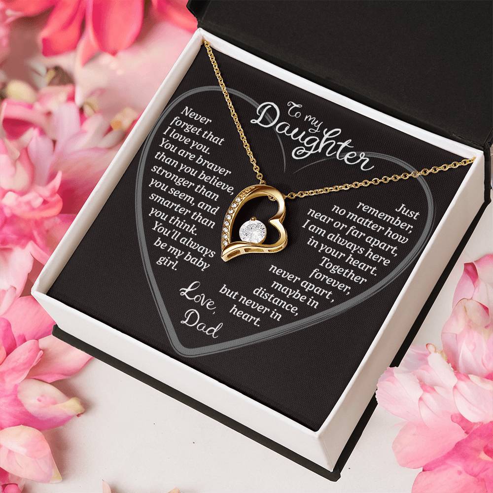 Brave Heart - To My Daughter - Love Knot