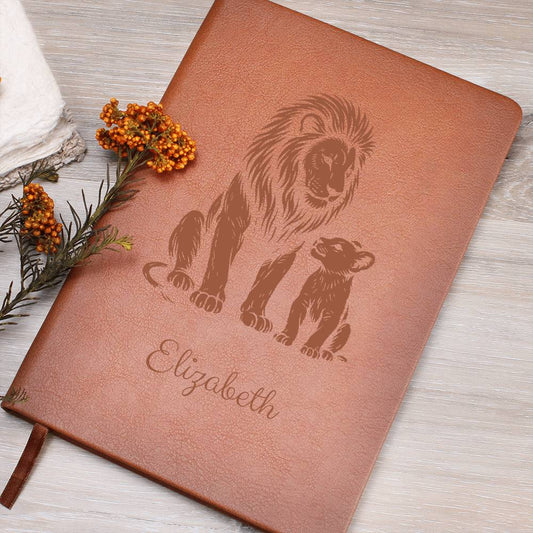 Journal With Gift Wrap - Lion's Pride