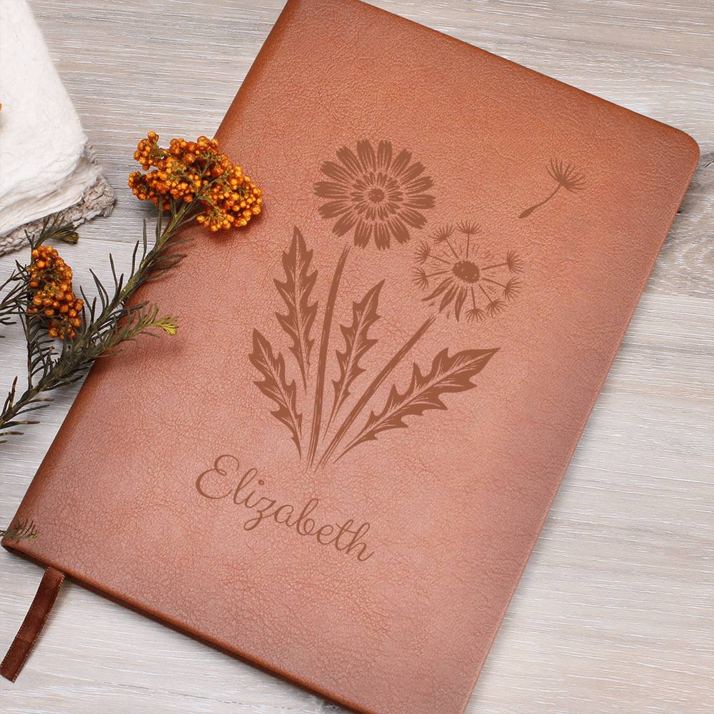 Journal with Gift Wrap - Dandelion