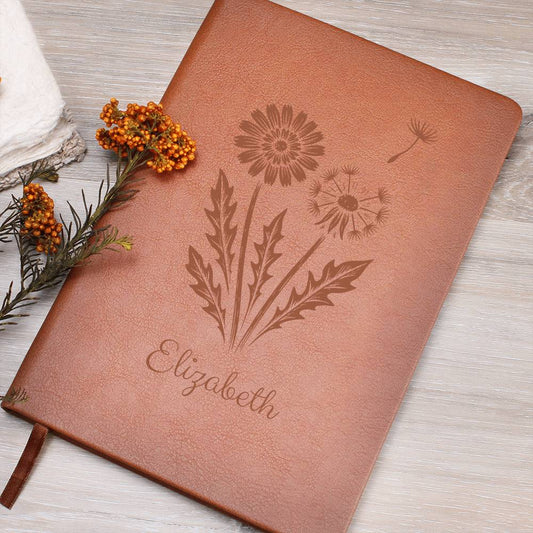 Journal with Gift Wrap - Dandelion