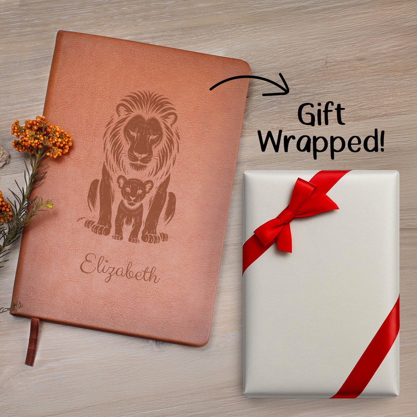 Journal With Gift Wrap - Lion's Guard