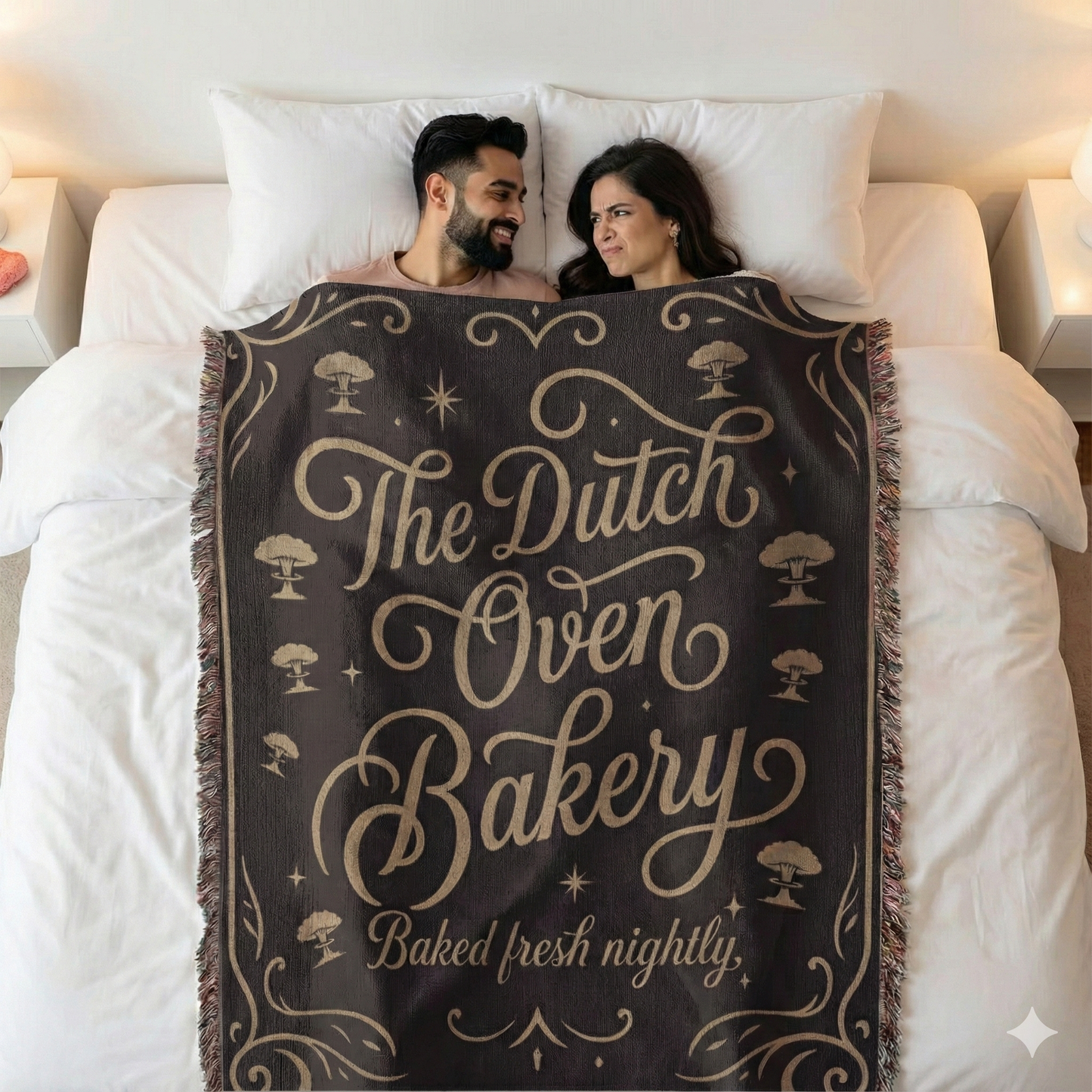 The Dutch Oven Bakery - Heirloom Woven Blanket