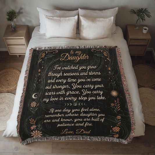 Seasons and Storms2 - Heirloom Woven Blanket