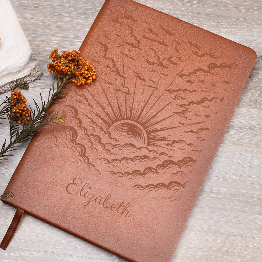 Journal With Gift Wrap - Sunrise
