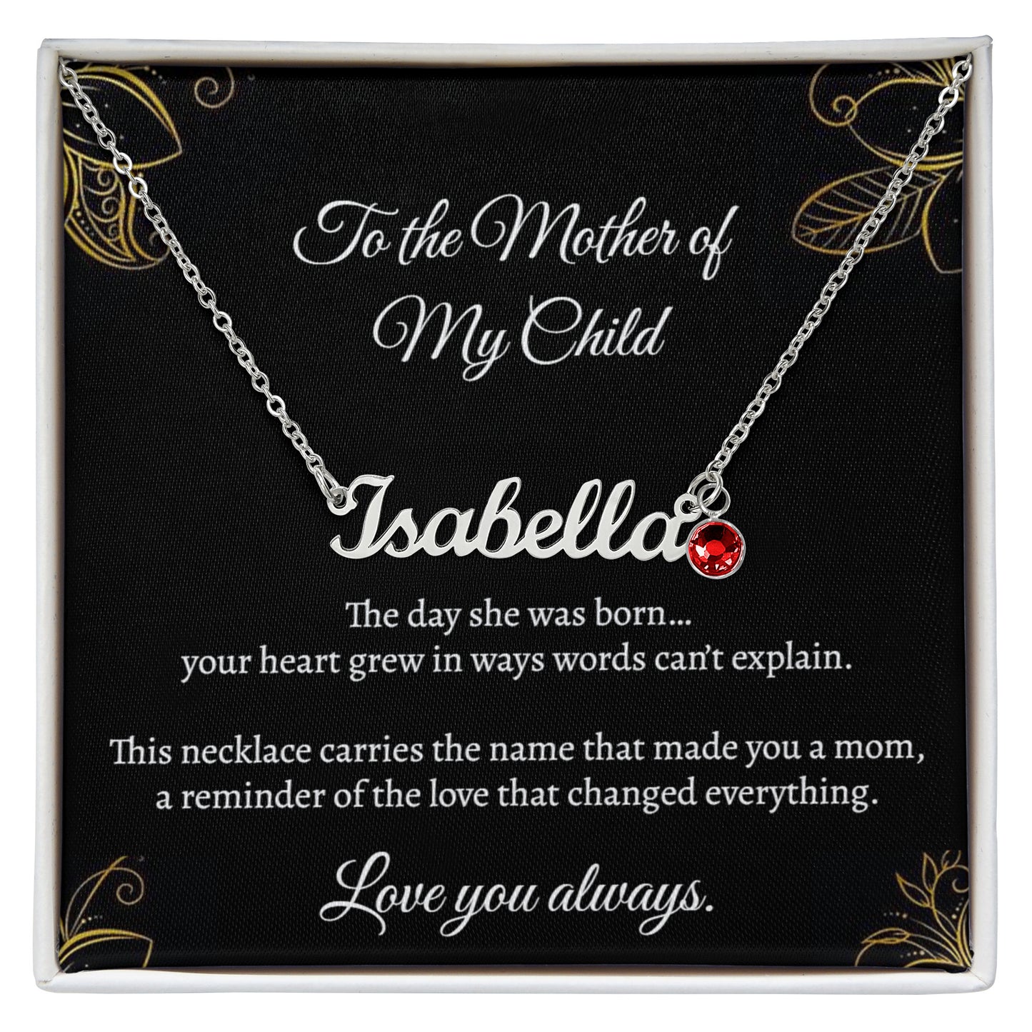 First Mother's Day - To The Mother Of My Child