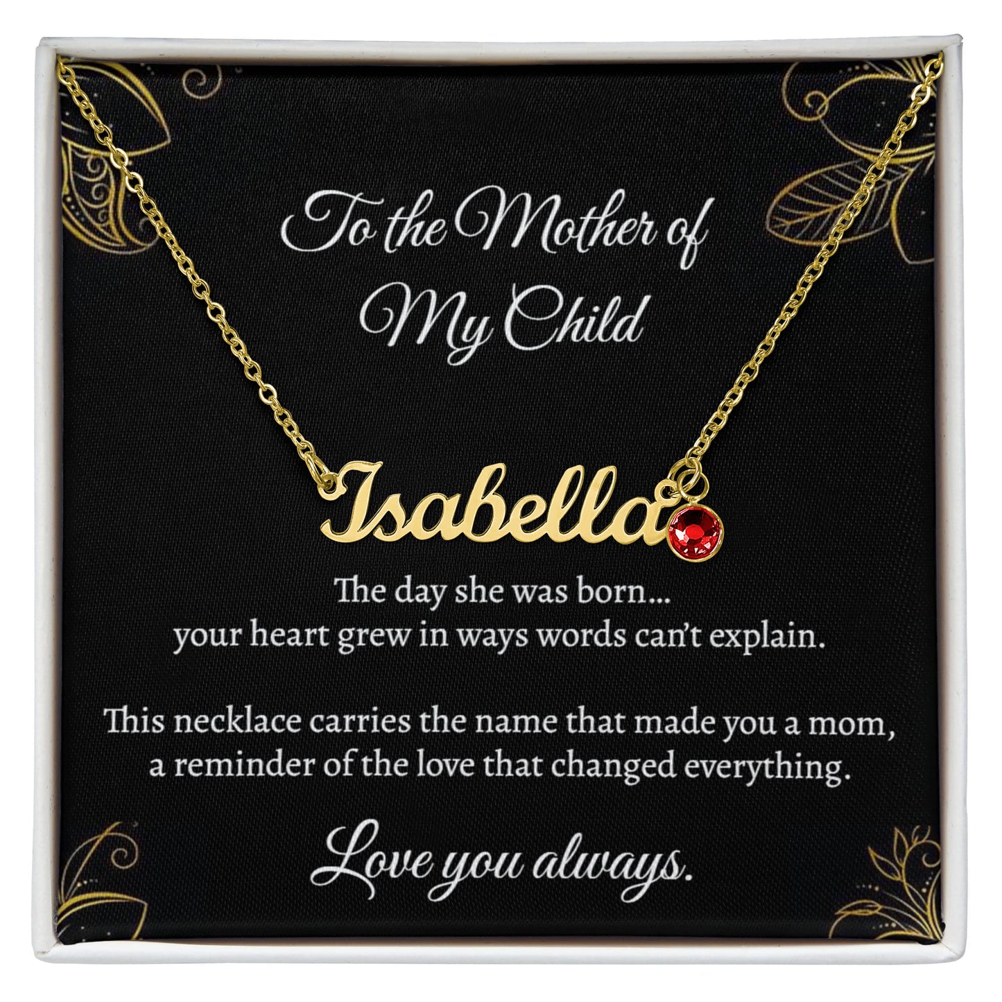 First Mother's Day - To The Mother Of My Child