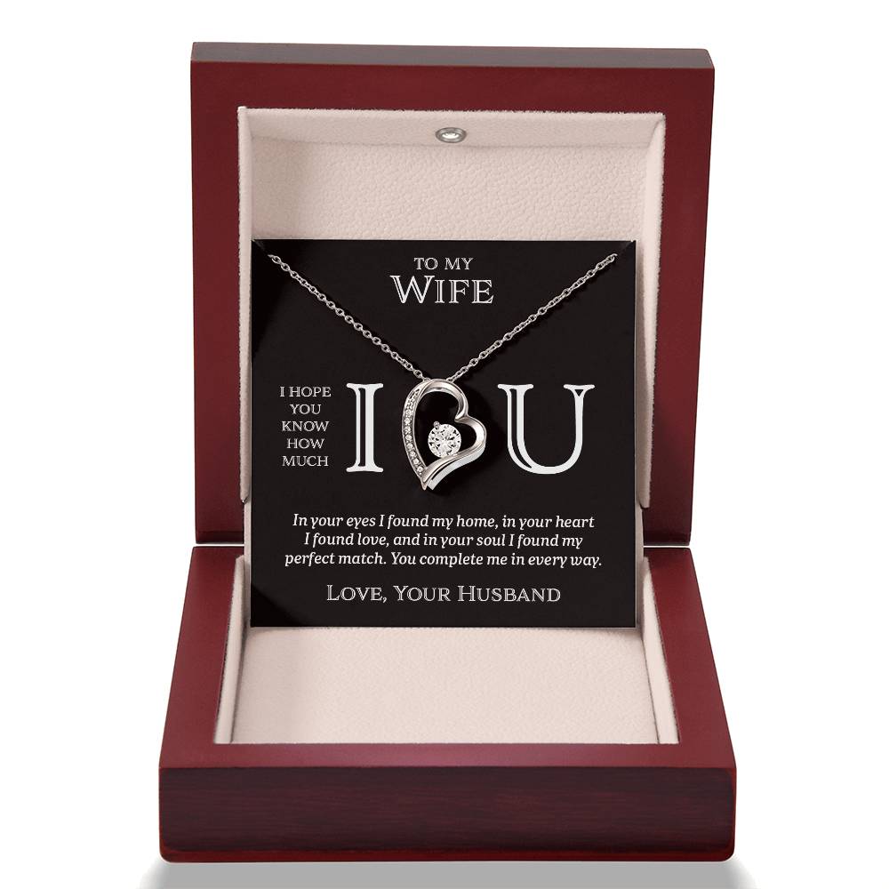 I Heart U Complete - To My Wife - Forever Love