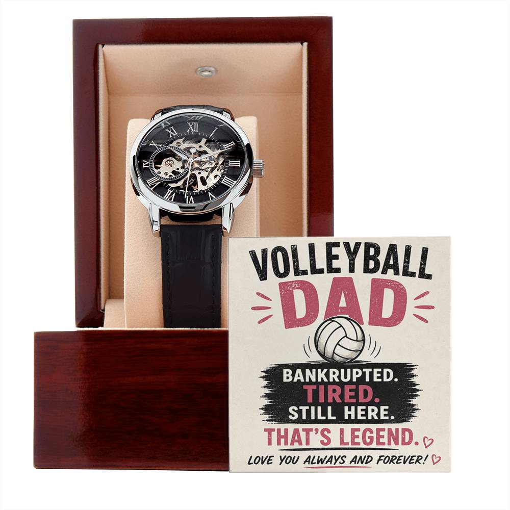 Volleyball Dad Openwork Watch – Bankrupt
