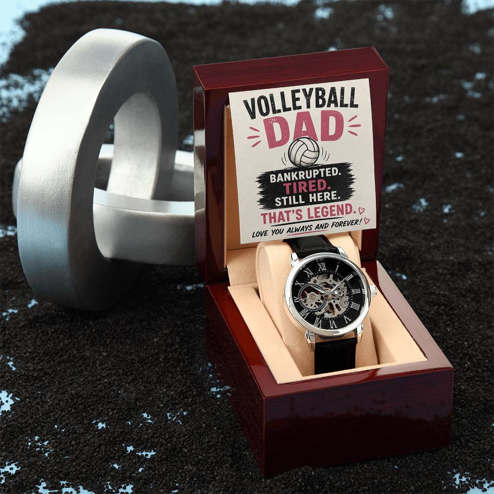 Volleyball Dad Openwork Watch – Bankrupt
