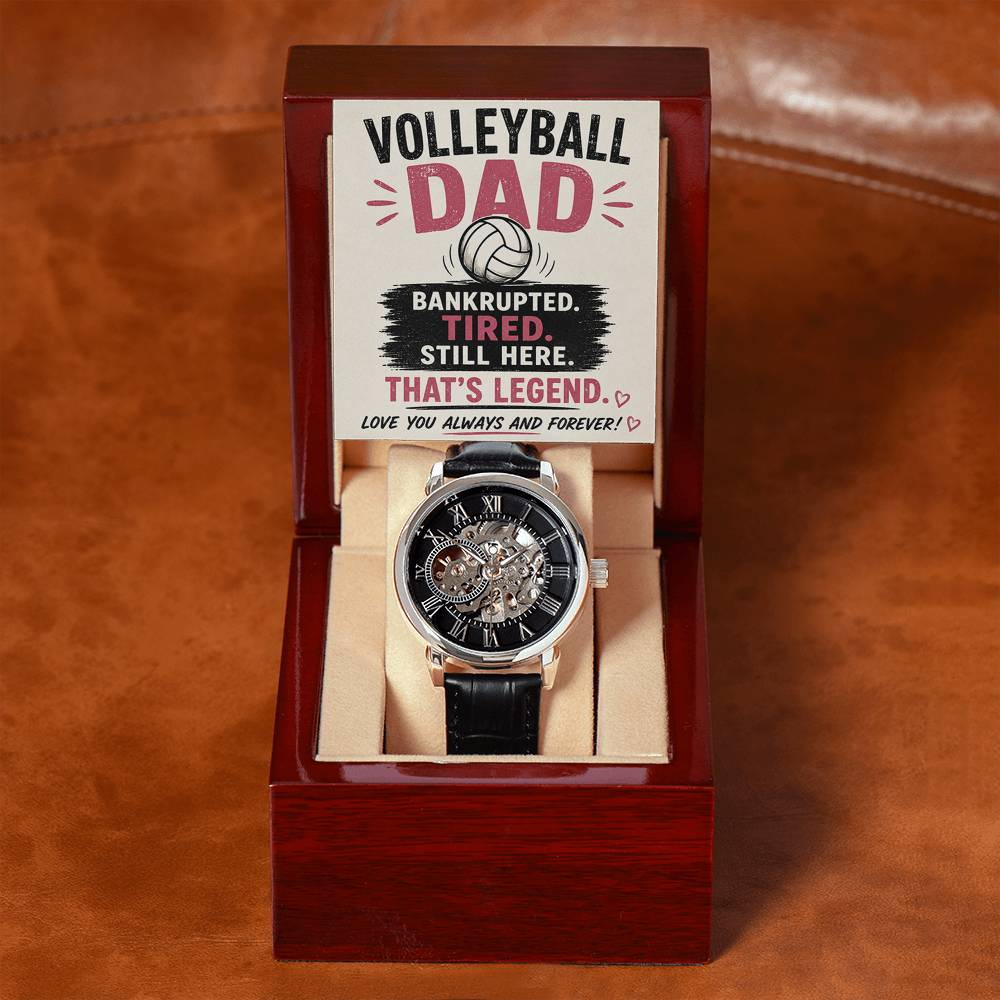 Volleyball Dad Openwork Watch – Bankrupt