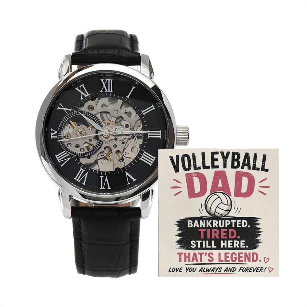 Volleyball Dad Openwork Watch – Bankrupt