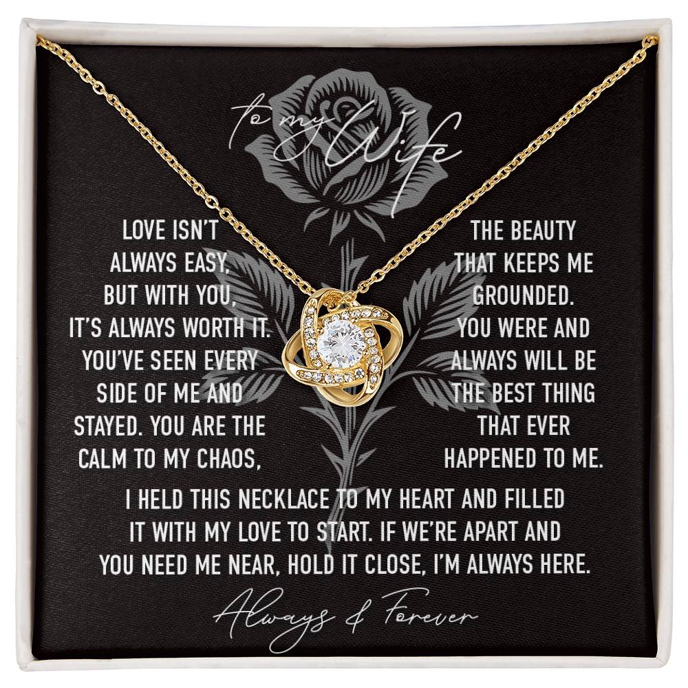 Grounded - To My Wife - Love Knot