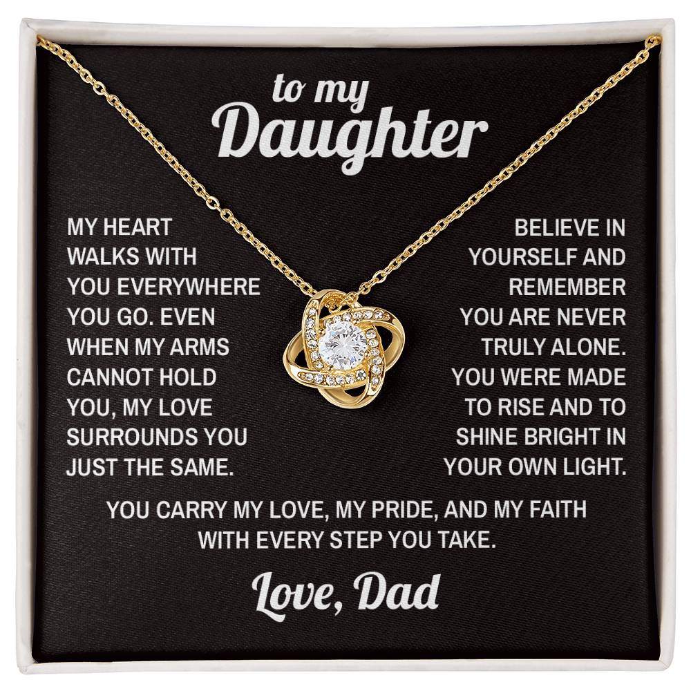 Lion's Heart II - To My Daughter -  Love Knot