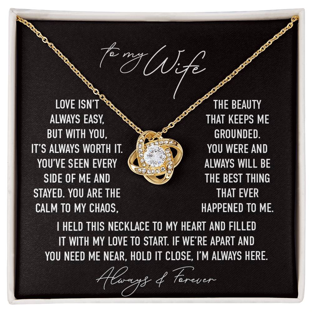 Grounded II - To My Wife - Love Knot