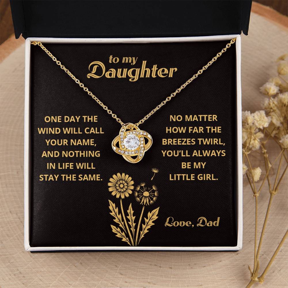 My Little Girl - To My Daughter 2 - Love Knot