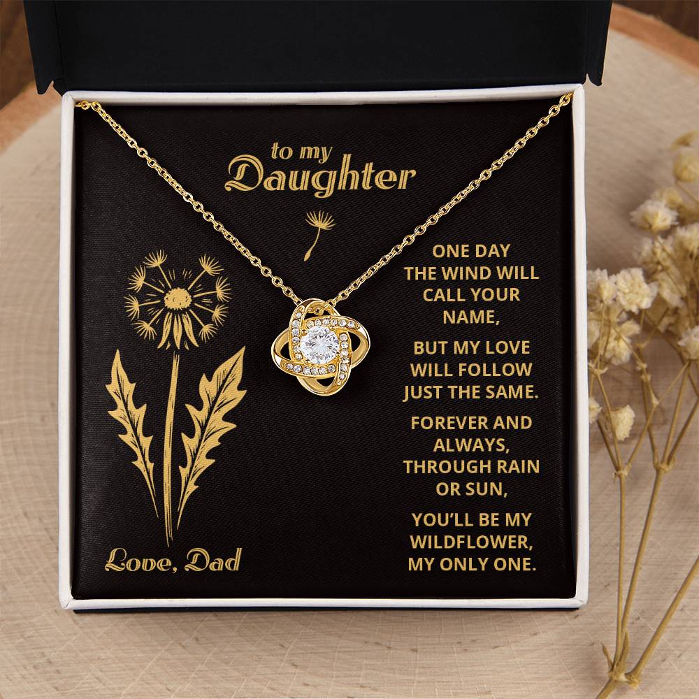 My Wildflower 5 - To My Daughter - Love Knot