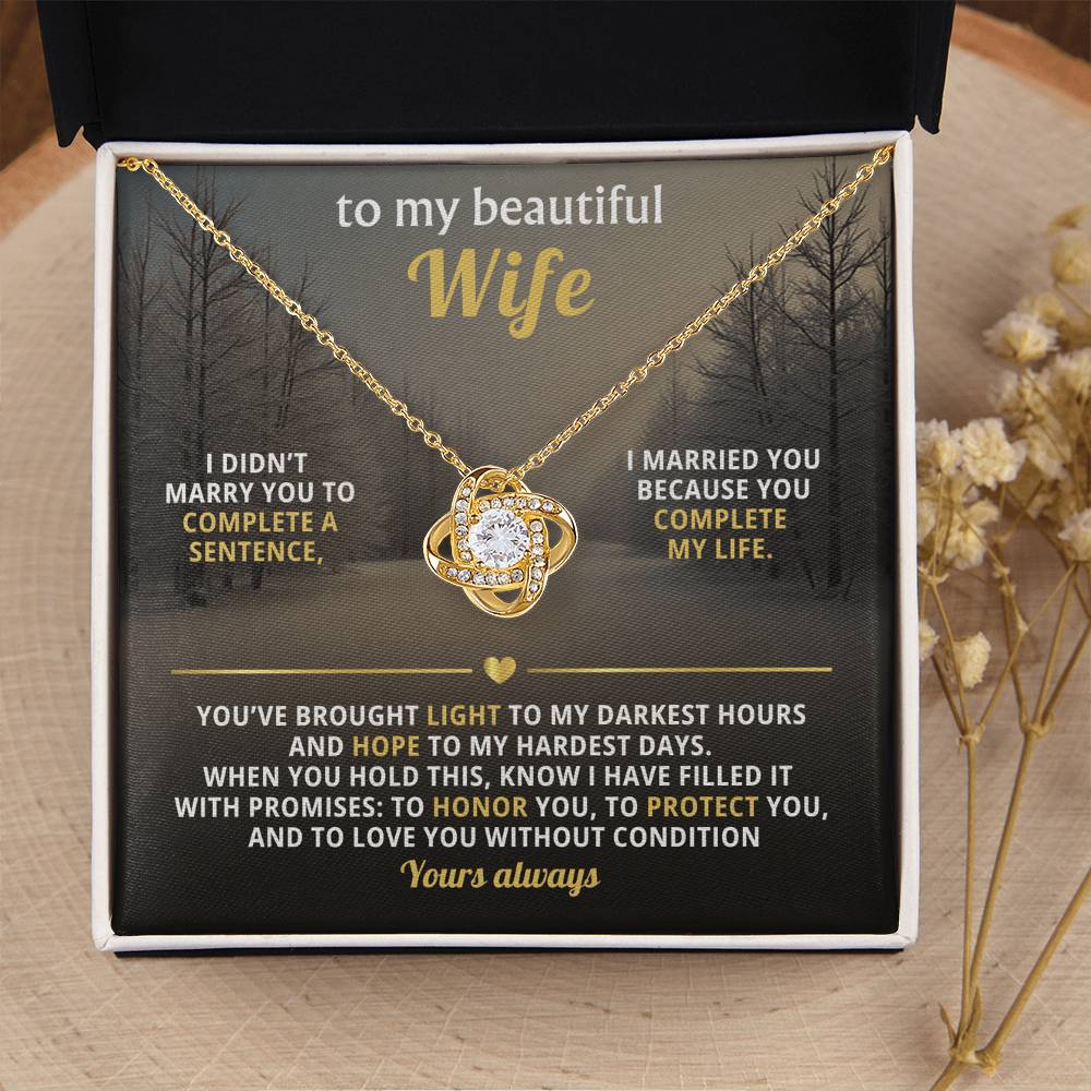 Honor 2 - To My Wife - Love Knot