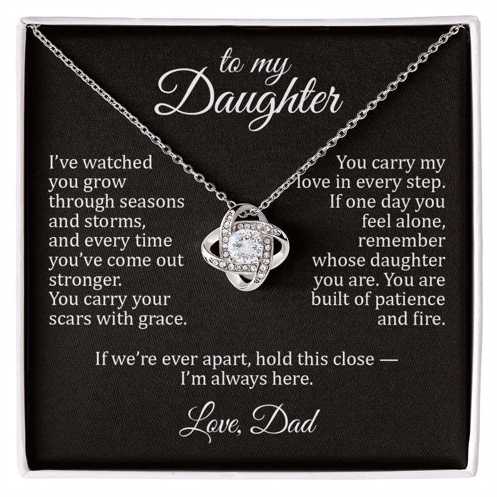 Seasons & Storms II - To My Daughter - Love Knot