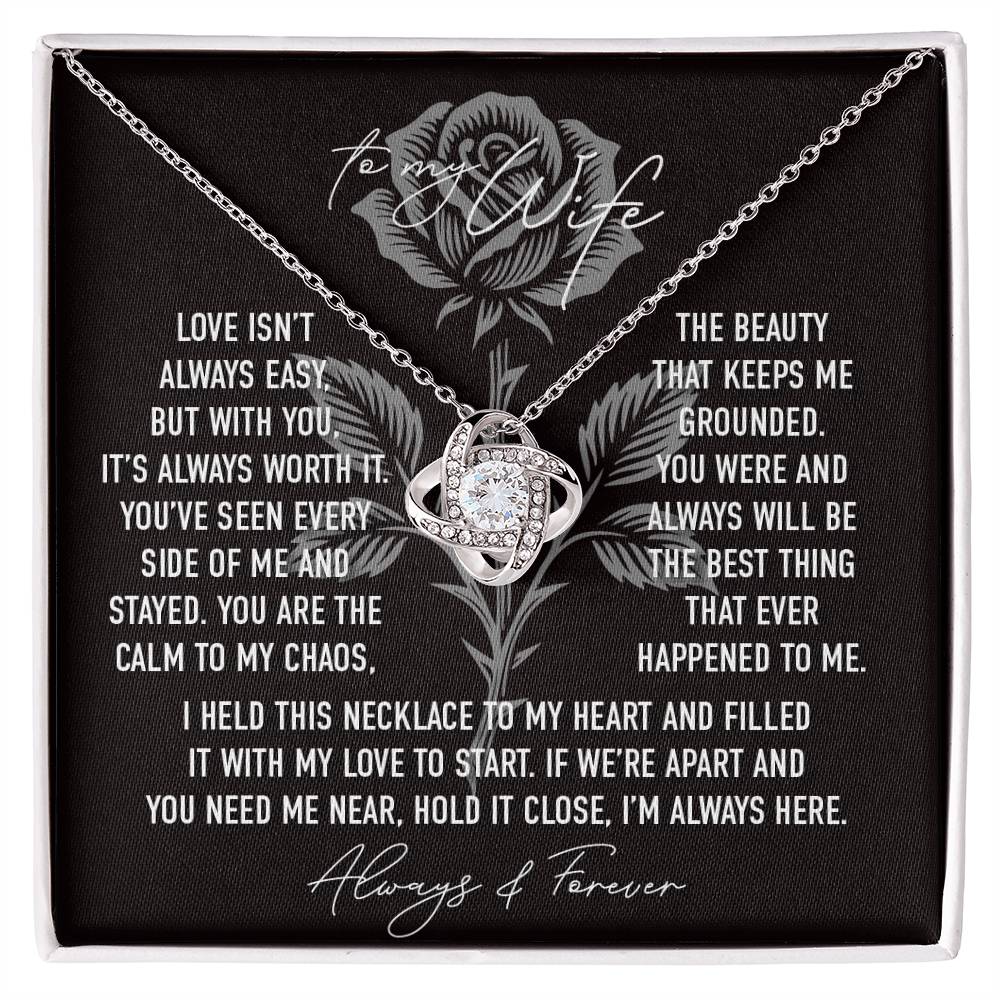 Grounded - To My Wife - Love Knot