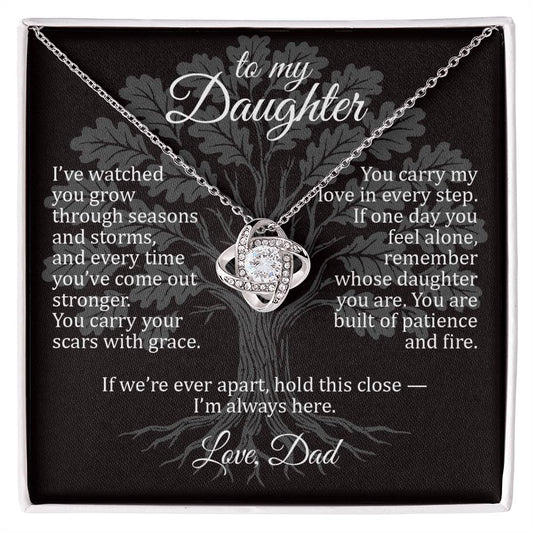 Seasons & Storms - To My Daughter - Love Knot