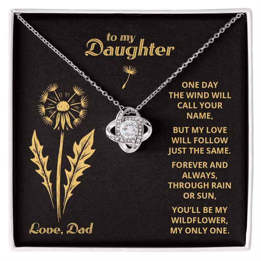 My Wildflower 5 - To My Daughter - Love Knot