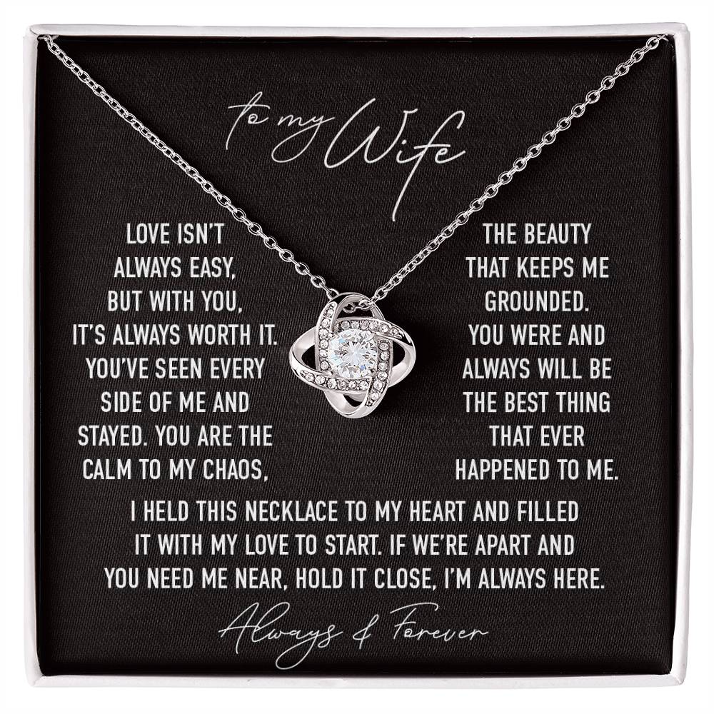 Grounded II - To My Wife - Love Knot