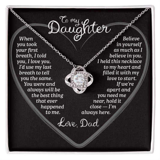 First Breath - To My Daughter - Forever Love
