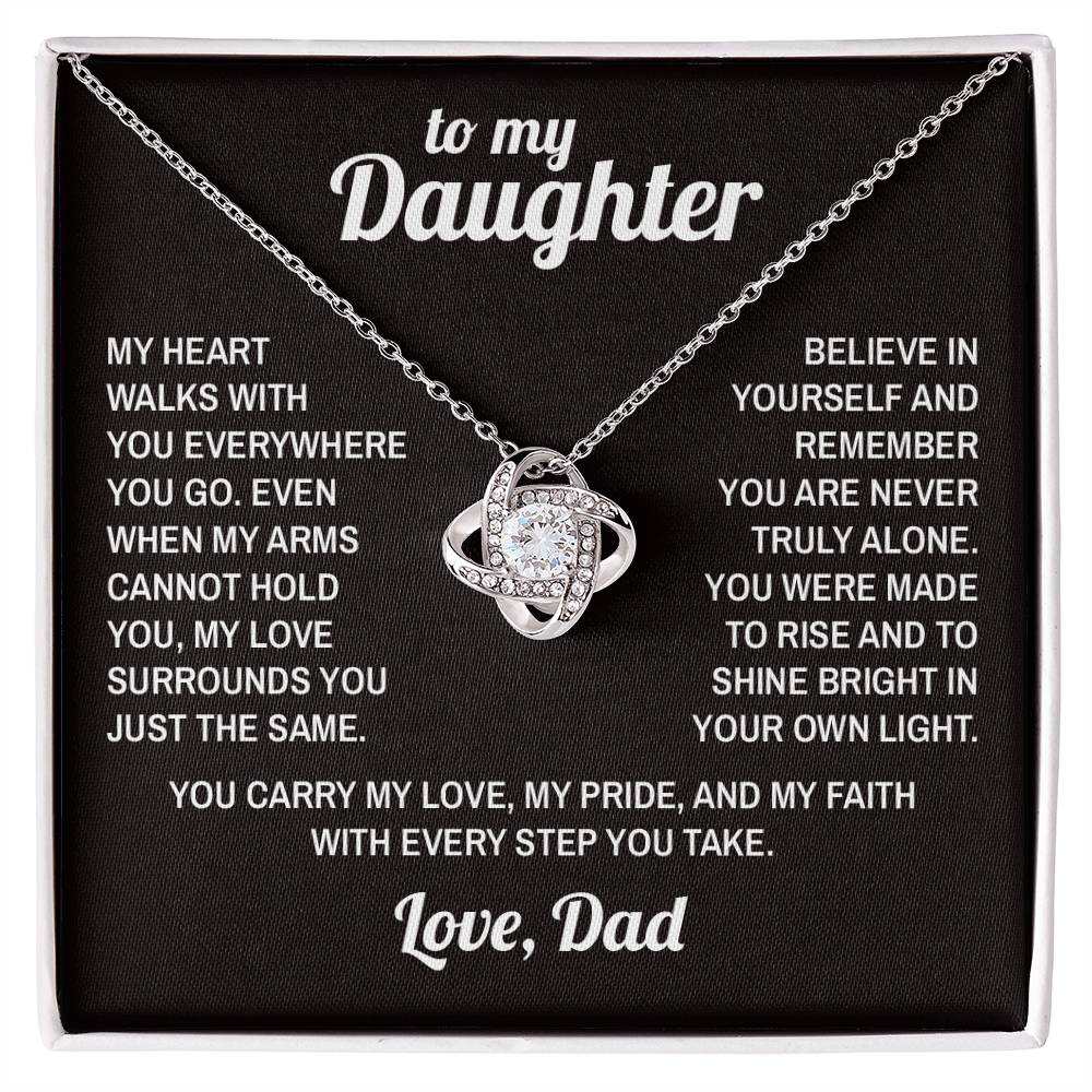 Lion's Heart II - To My Daughter -  Love Knot