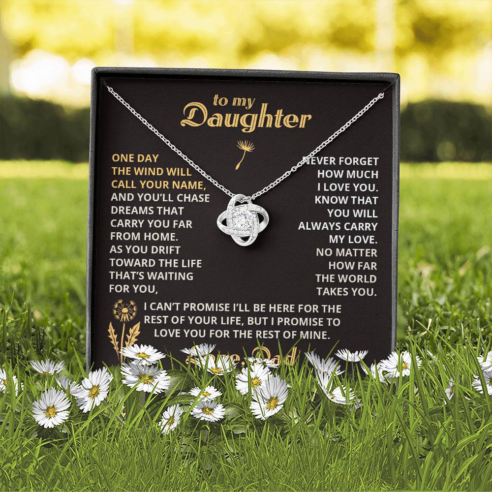 Carry My Love III - To My Daughter - Love Knot