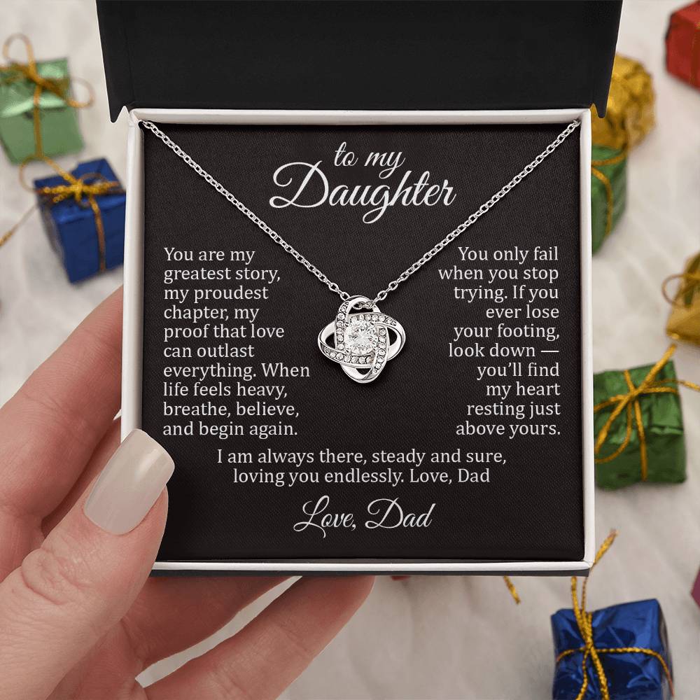My Greatest Story II - To My Daughter - Love Knot