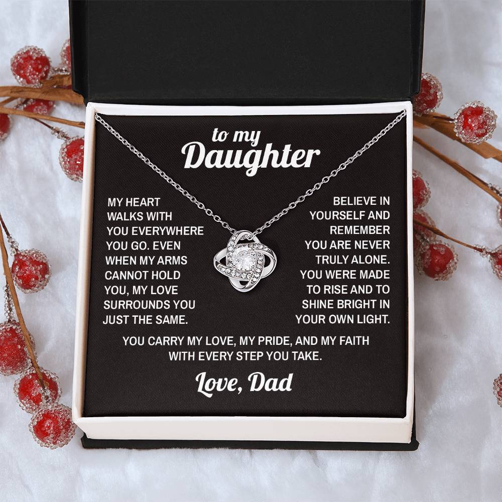 Lion's Heart II - To My Daughter -  Love Knot